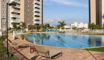 Apartamento Mobiliado para locação C/ 3 Dorms sendo 1 Suíte, Cond. Resort Santa Ângela, Jundiaí
