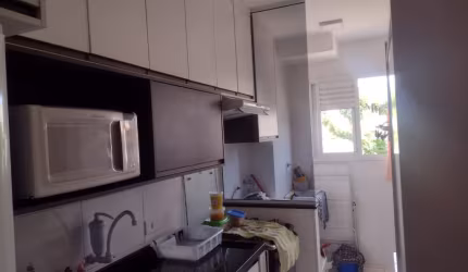 locação apartamento semi mobiliado atrás do mercado sonda