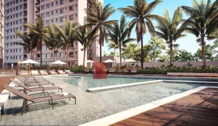 VENDA: LANÇAMENTO no bairro São João, apartamento com 2 dormitório em Condomínio Clube!