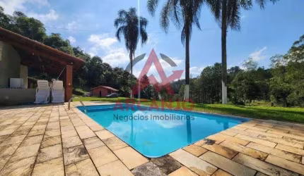 SITÍO COM 62 MIL METROS- LAGO -PISCINA- CASA C0M 3 DORMITÓRIOS- MAIRIPORÃ-S