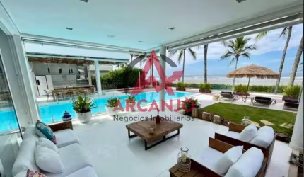 CASA A VENDA NA RIVIERA DE SÃO LOURENÇO  PÉ NA AREIA COM 1120 M²