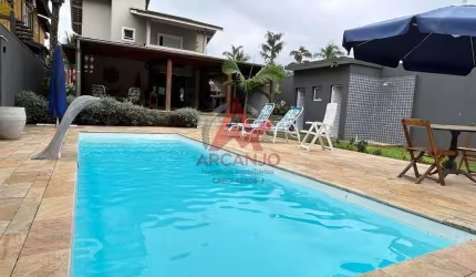 Casa a venda Mobiliada com 3 Suítes Em Condomínio Fechado Ubatuba-SP