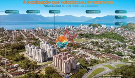 Residencial Riviera - Lançamento 2 dormitórios na Martim de Sá Caraguatatuba