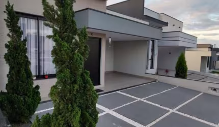 CASA TERREA NO CONDOMINIO RESIDENCIAL MANTOVA