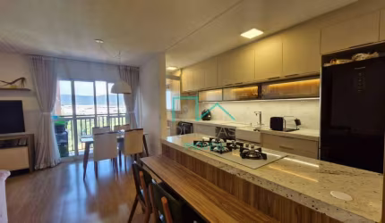 APARTAMENTO 83 m², MOBILIADO, ANDAR ALTO,  PARA LOCAÇÃO