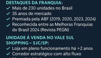 Franquia de calçados
