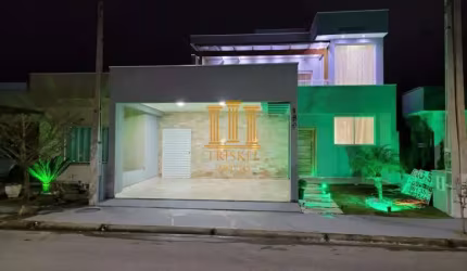 Sobrado 3 Suítes com área gourmet e piscina no Tecoara - CA448