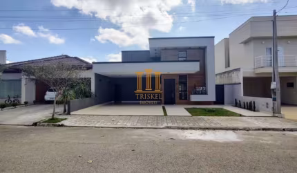 Casa 3 dorm com suíte área gourmet e piscina no Terras do Vale em Caçapava - CA574