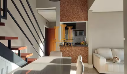 Apartamento cobertura 3 Dorm com 2 suítes área gourmet e piscina privativa na Vila São José em Taubaté - AP623