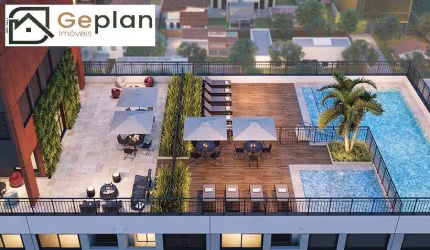 Excelente Apartamento, 1 dorm, 1 banh, 1 vaga de moto, 36m