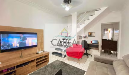Sobrado de Condomínio com 2 dorms, Vila Áurea (Vicente de Carvalho), Guarujá - R$ 290 mil, Cod: 935