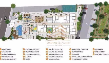Apartamento à venda, 47 m² por R$ 411.683,00 - Vila Augusta - Guarulhos/SP