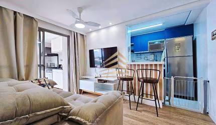 Apartamento no Macedo, Condomínio Gran Maia Piazza, 68m², 1 Vaga.