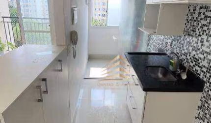 Apartamento com 3 dormitórios para alugar, 56 m² por R$ 2.484,48/mês - Cocaia - Guarulhos/SP