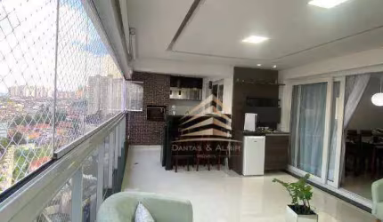 Apartamento à endacom 3 dormitórios à venda, 157 m² por R$ 1.500.000 - Vila Rosália - Guarulhos/SP
