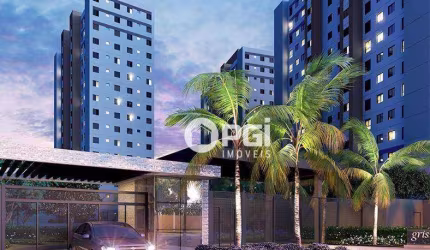 Apartamento com 2 dormitórios à venda, 48 m² por R$ 245.000,00 - Jardim Paulistano - Ribeirão Preto/SP