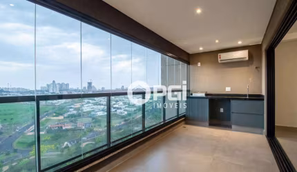 Apartamento com 3 dormitórios para alugar, 118 m² por R$ 6.706,71/mês - Jardim Olhos D'Água - Ribeirão Preto/SP