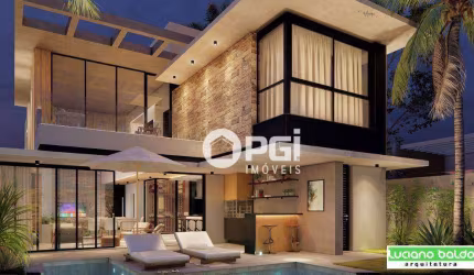 Sobrado com 3 dormitórios à venda, 326 m² por R$ 1.431.000,00 - Residencial Alto do Castelo - Ribeirão Preto/SP