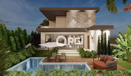 Casa com 3 dormitórios à venda, 310 m² por R$ 3.000.000,00 - Alphaville - Ribeirão Preto/SP