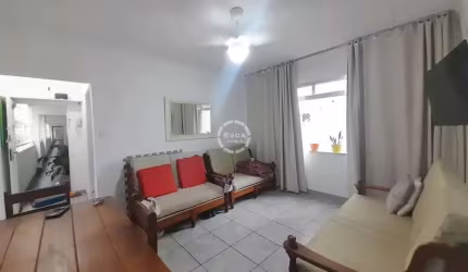 Apartamento para locação no Gonzaga em Santos-SP: 1 quarto, 1 sala, 1 banheiro, 1 vaga e 76m² de área. Venha conferir!