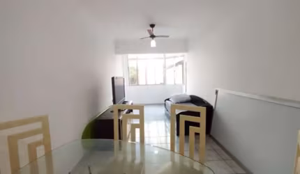 Apartamento de 1 quarto no José Menino, Santos-SP: 2 salas, 1 banheiro, 1 vaga e 70m² de conforto e praticidade!