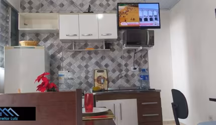 Casa Kitnet  MOBILIADA   para locação-  Taboão da Serra
