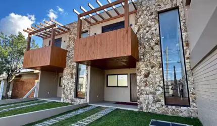 D18 Duplex com vista para o mar mobiliado e decorado em Imbé