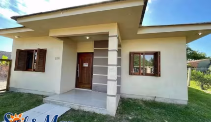 C613 Casa seminova, para morar e veranear na praia presidente/Imbé