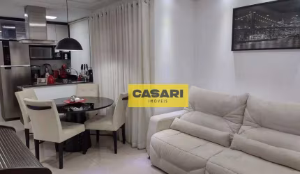 Apartamento com 1 dormitório à venda, 58 m² - Parque das Nações - Santo André/SP