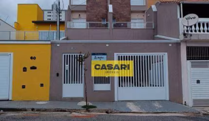 Cobertura com 2 dormitórios à venda, 90 m² - Bangu - Santo André/SP