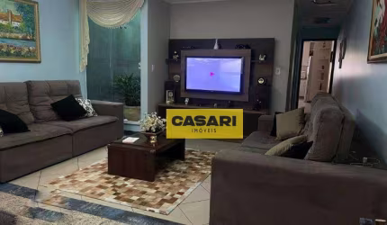 Sobrado com 3 dormitórios à venda, 291 m² - Campestre - Santo André/SP