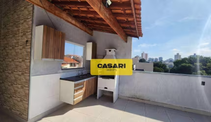 Cobertura com 2 dormitórios à venda, 88 m² - Vila Alice - Santo André/SP