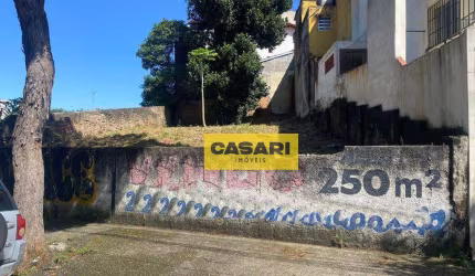 Terreno à venda, 257 m²  Rudge Ramos - São Bernardo do Campo/SP