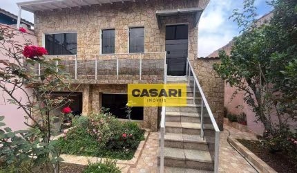 Casa com 4 dormitórios à venda, 401 m² - Vila Luzita - Santo André/SP