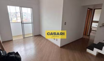 Cobertura com 3 dormitórios à venda, 112 m² por R$ 590.000,00 - Vila Camilópolis - Santo André/SP