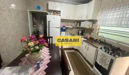 Sobrado com 3 dormitórios à venda, 178 m² - Vila Silvestre - Santo André/SP