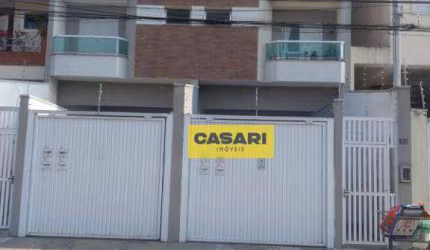 Apartamento com 3 dormitórios à venda, 89 m² - Santa Maria - Santo André/SP