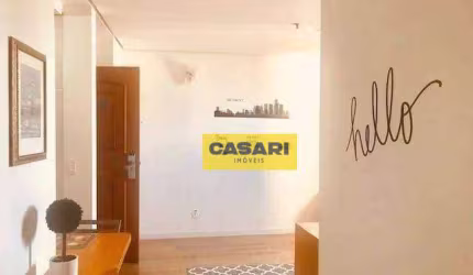 Flat com 1 dormitório à venda, 46 m² - Centro - Santo André/SP
