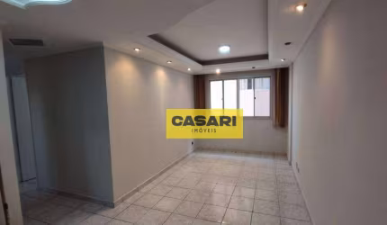 Apartamento com 3 dormitórios para alugar, 65 m² - Vila Palmares - Santo André/SP