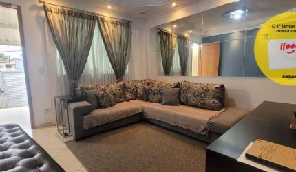 Sobrado com 2 dormitórios à venda, 94 m² - Vila Clarice - Santo André/SP