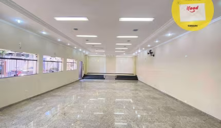 Salão, 192 m² - venda ou aluguel - Vila Pires - Santo André/SP