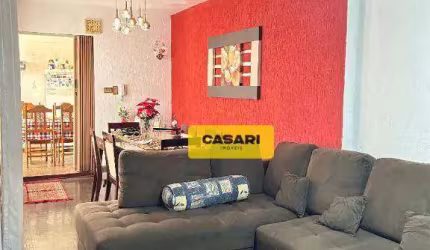 Sobrado com 3 dormitórios à venda, 108 m² por R$ 650.000,00 - Jardim Paraíso - Santo André/SP