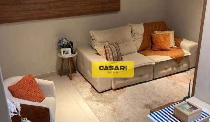 Cobertura com 2 dormitórios à venda, 80 m² por R$ 575.000,00 - Vila Scarpelli - Santo André/SP