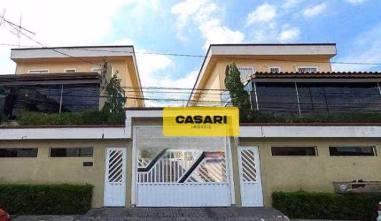 Sobrado com 3 dormitórios à venda, 90 m²- Jardim Stella - Santo André/SP