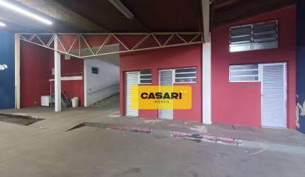 Salão para alugar, 255 m² por R$ 10.648,01/mês - Vila Euclides - São Bernardo do Campo/SP