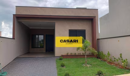 Casa com 3 dormitórios à venda, 122 m² - Residencial Bosque dos Ipês - Tatuí/SP