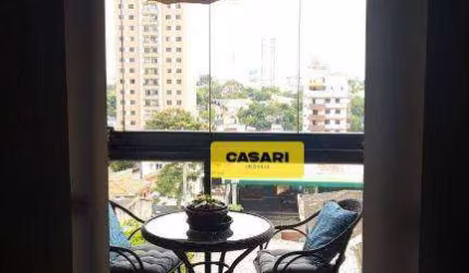 Apartamento com 3 dormitórios à venda, 95 m² - Vila Valparaíso - Santo André/SP