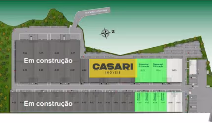 Galpão para alugar, 1192 m² - Parque Central - Santo André/SP