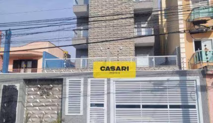 Cobertura com 2 dormitórios à venda, 90 m² - Vila São Pedro - Santo André/SP
