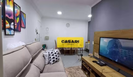 Apartamento com 2 dormitórios à venda, 54 m² - Planalto - São Bernardo do Campo/SP